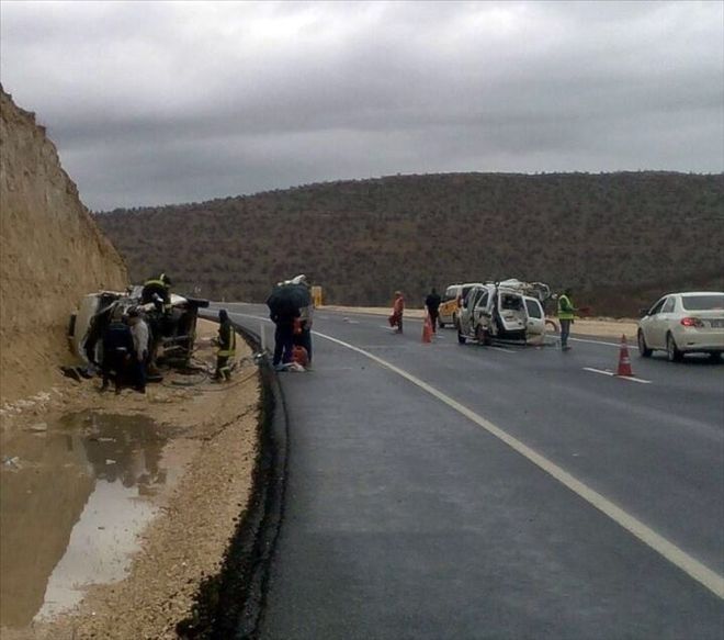 Mardin´de trafik kazası: 1 ölü, 2 yaralı