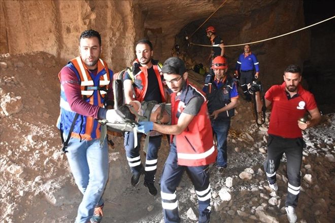 Mardin´ de UMKE´nin Nefes Kesen Tatbikatı