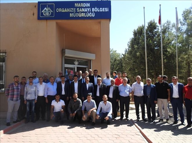 CHP Heyeti, Mardin OSB´yi Ziyaret