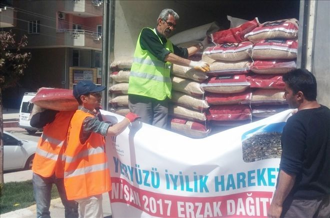 Mardin´deki Suriyelilere Ramazan yardımı