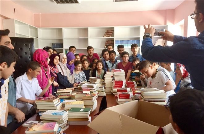 Kahramanmaraş´tan Mardin´e kitap bağışı