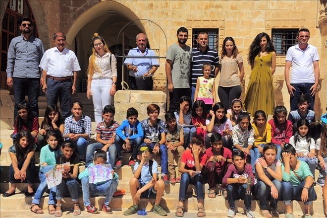 Mülteci Kampındaki Çocuklar Mardin Müzesi Etkinliklerine Katıldı.