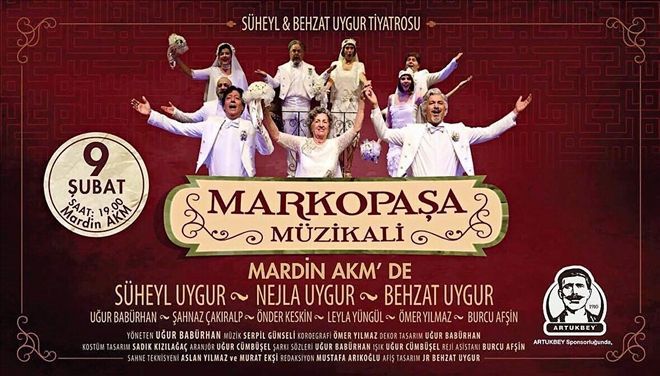 Markopaşa Müzikali Mardin´de seyirciyle buluşacak