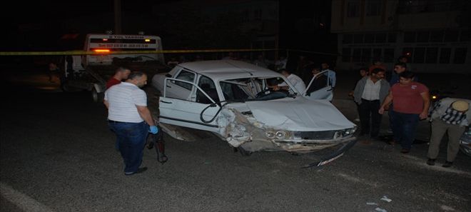 Mardin´de Polisten Kaçarken Kaza Yapan Otomobilden Silah Çıktı