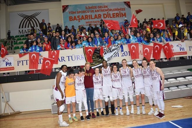 PTT Kadınlar Basketbol Kupası Karşılaşmaları başladı.