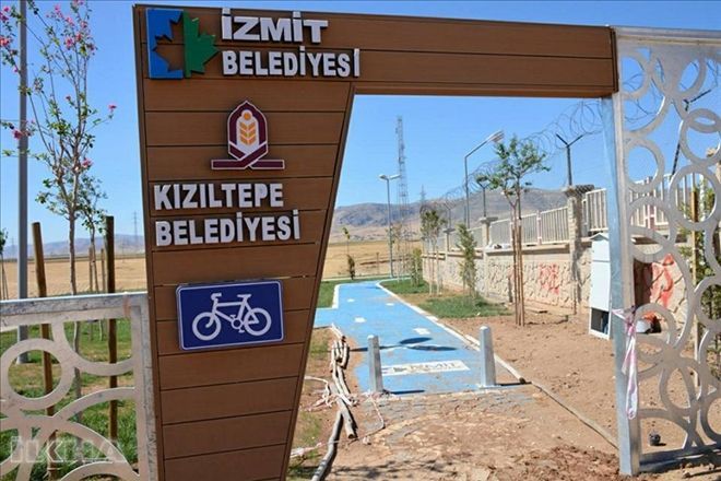 Kızıltepe´de İzmit Kardeşlik Parkı Yapıldı.