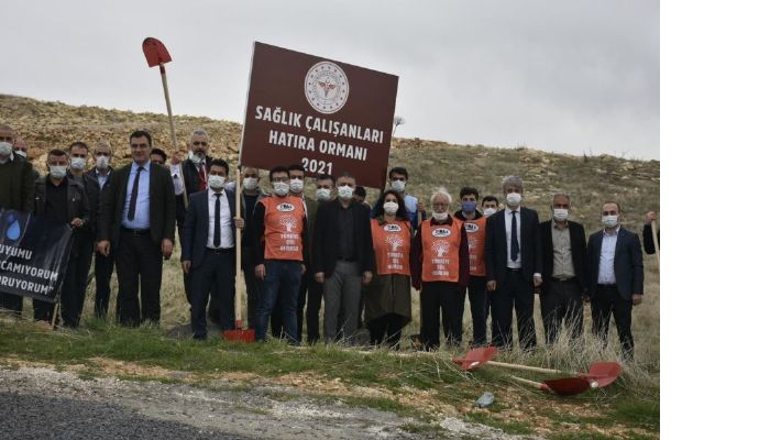 Sağlık Çalışanları Adına &#039; Hatıra Ormanı &#039; Oluşturuldu