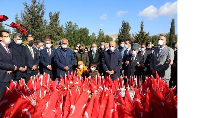 Kızıltepeli genç sporcular Çanakkale şehitlerini unutmadı