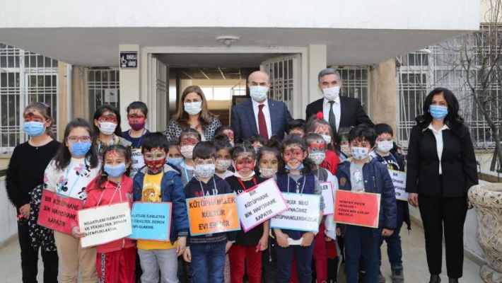 Mardin&#039;de en çok kitap okuyan öğrenciler ödüllendirildi