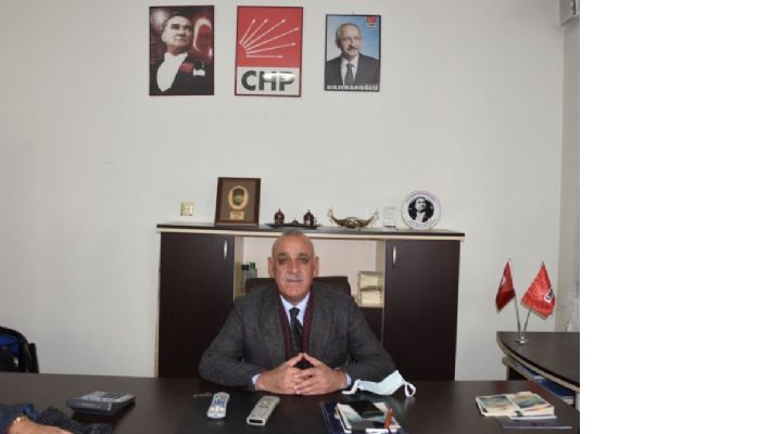 CHP İl Başkanı Kılıçaslan, koltuğuna oturdu, sıcak mesajlar verdi