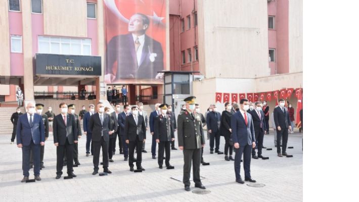 Mardin'de, Atatürk'ü anma töreni
