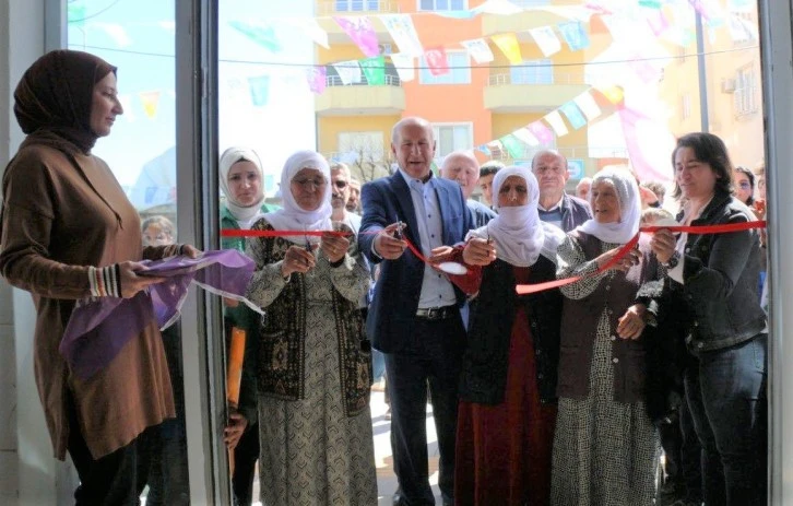 Dargeçit İlçesinde,  Yeşil Sol Parti Seçim Büro açıldı