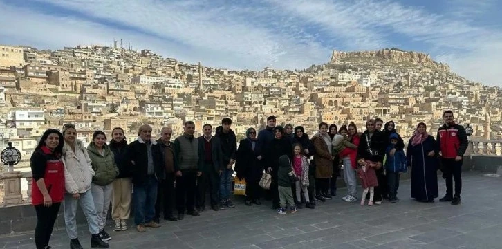 Depremzede aileler Mardin'e hayran kaldı