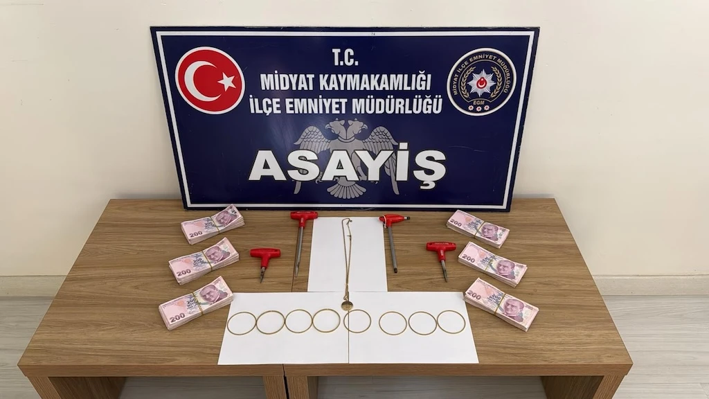 Evden Hırsızlık Ş&uuml;phelilerine Y&ouml;nelik Operasyon