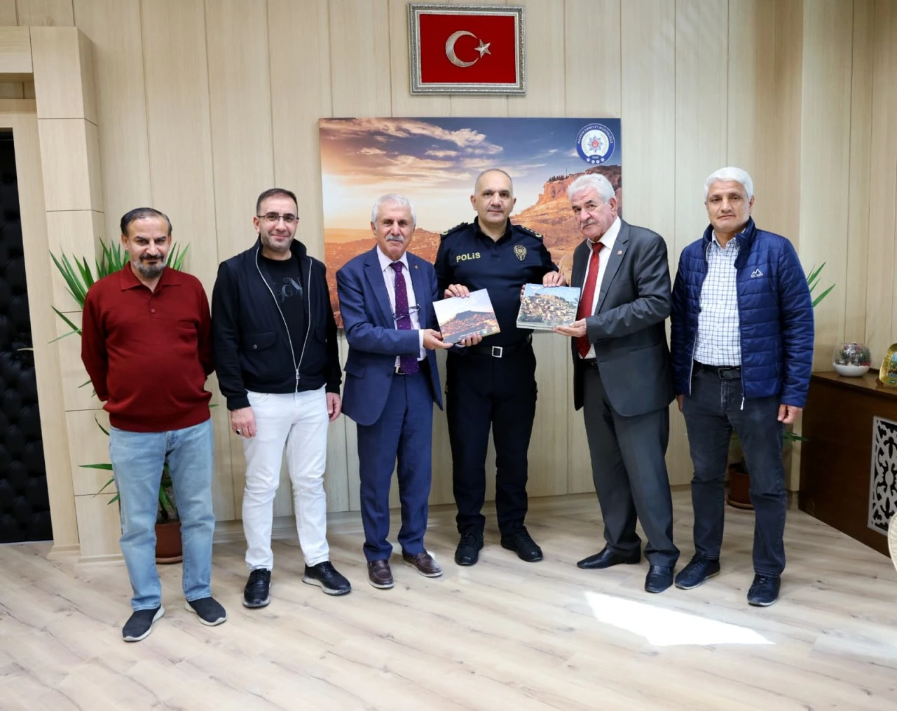 Gazeteciler &rsquo;den Emniyet M&uuml;d&uuml;r&uuml;ne Hayırlı Olsun Ziyareti