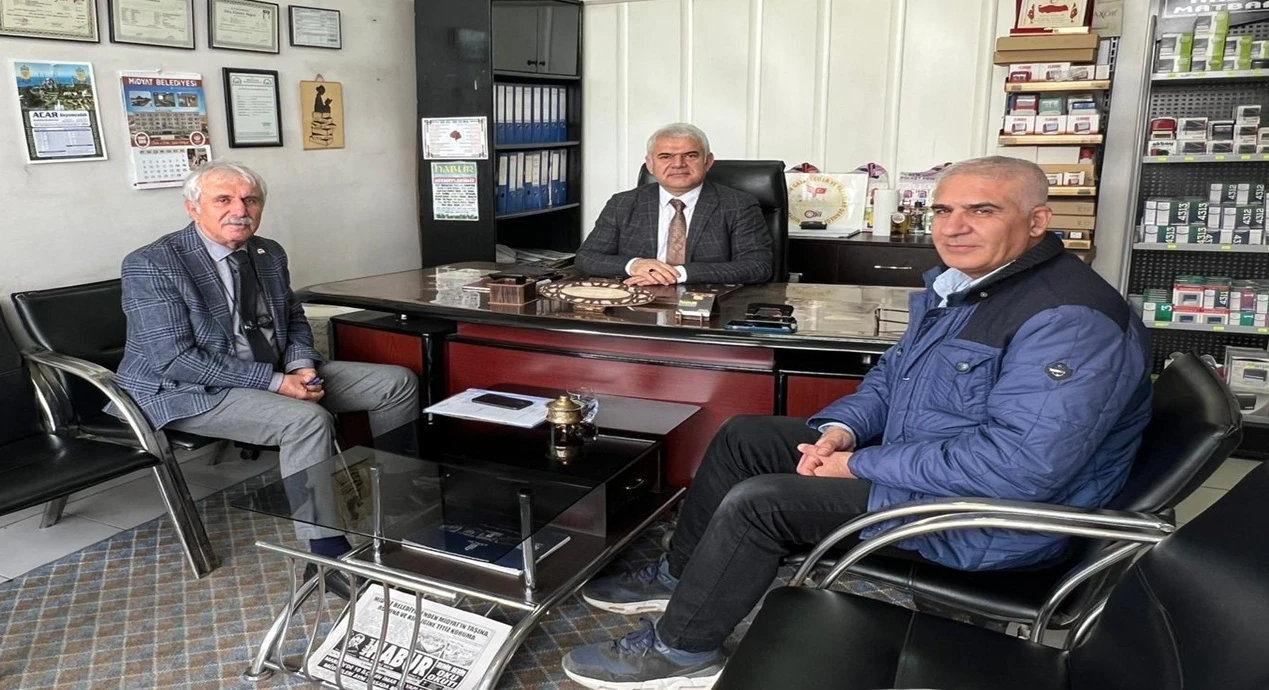 GGF Başkanı &Ccedil;elik&rsquo;ten Midyat Gazeteciler Derneği&rsquo;ne Ziyaret