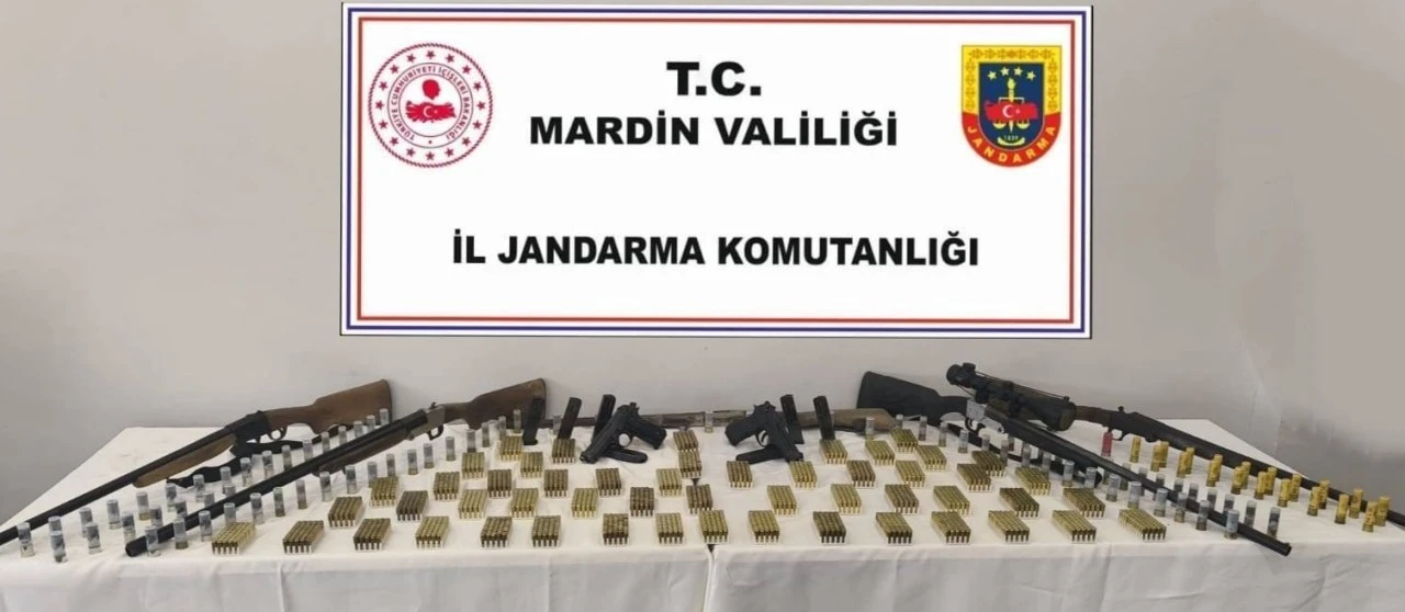 Jandarma Silah ve M&uuml;himmat ele ge&ccedil;irdi