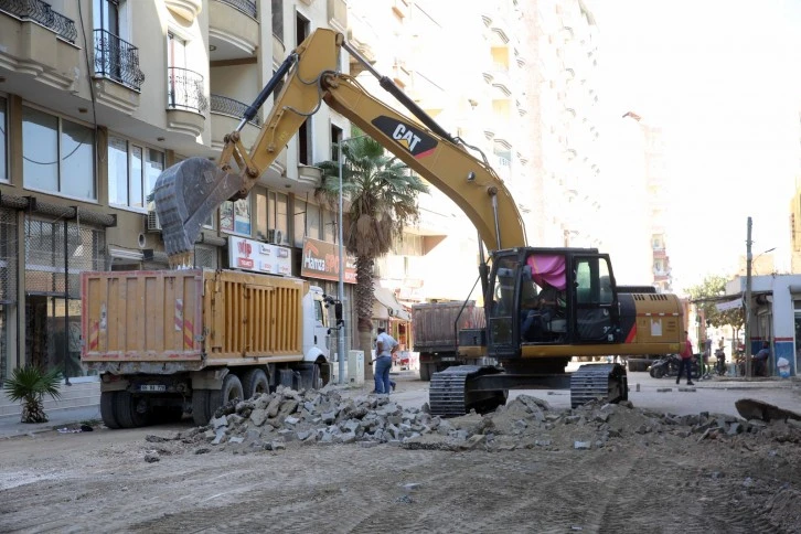 Kızıltepe İlçesi Tandoğan Caddesinde Çalışmalar Başladı