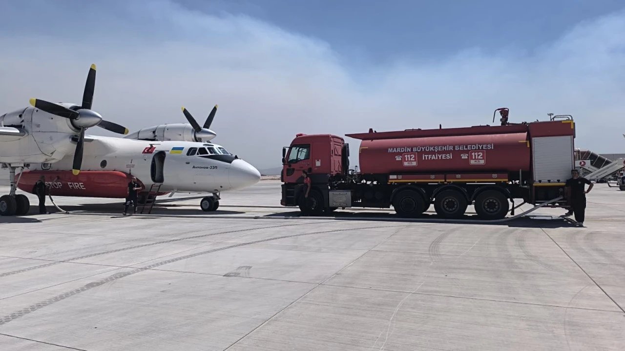 Mardin Büyükşehir’den Hatay’daki Orman Yangınına Destek