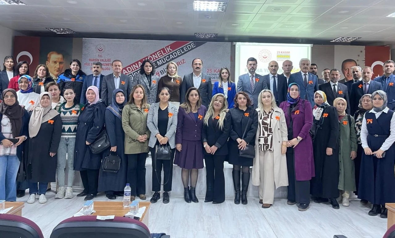 Mardin&rsquo;de 25 Kasım&rsquo;da Kadına Y&ouml;nelik Şiddetle M&uuml;cadele Programı D&uuml;zenlendi
