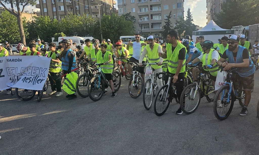 Mardin&rsquo;de Bağımlılığa Karşı Pedallar D&ouml;nd&uuml;