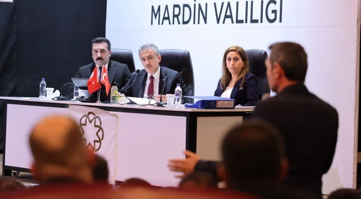 Mardin'de İl Koordinasyon Kurulu Toplandı