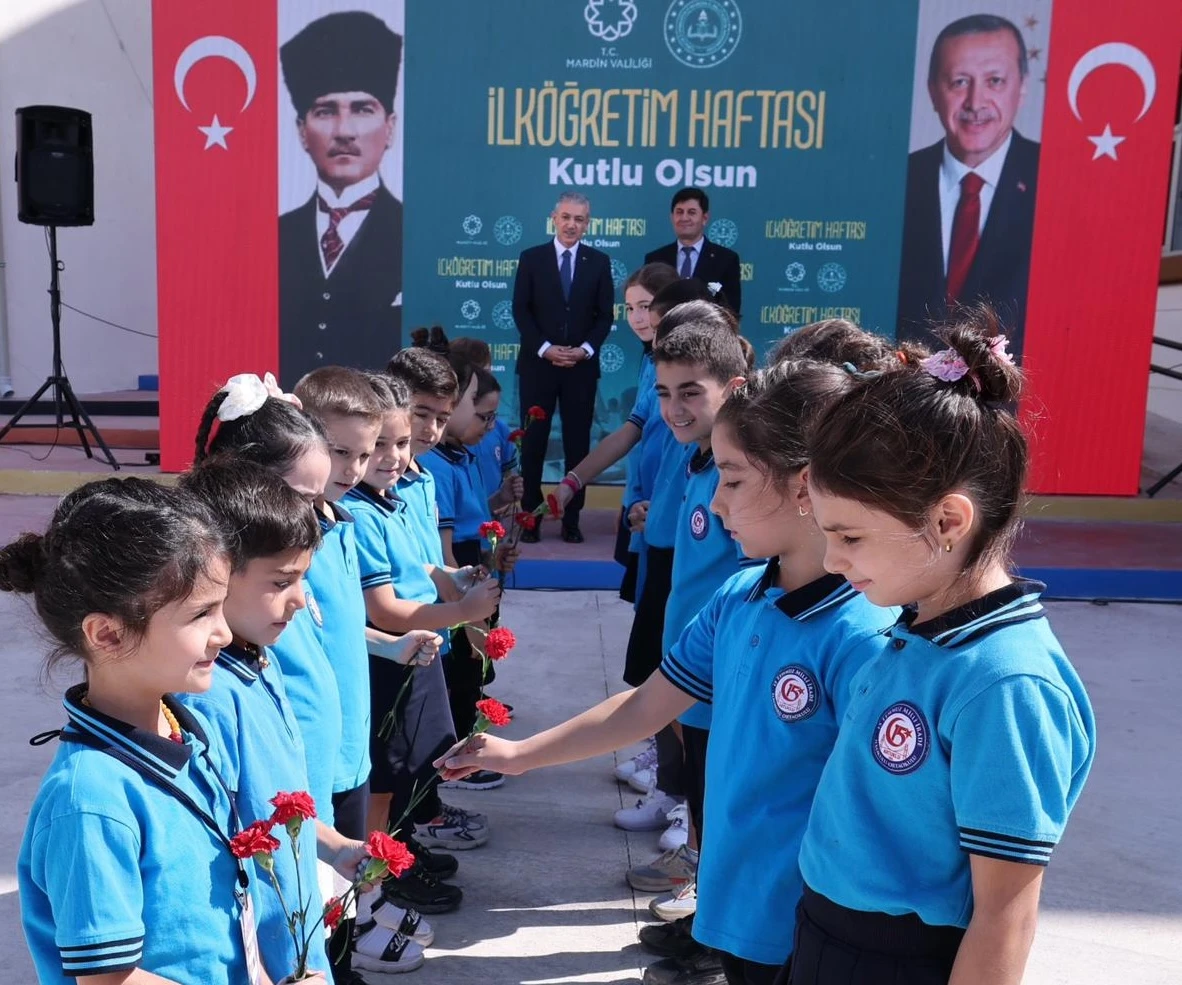 Mardin'de İlk&ouml;ğretim Haftası kutlandı