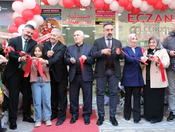 Mardin’de Ölçenoğlu Eczanesi  tören ile açıldı