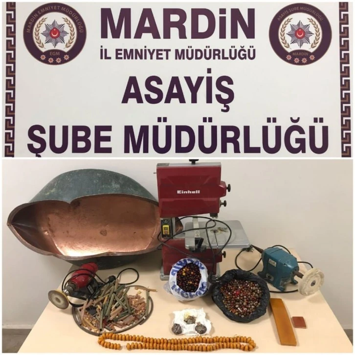  Mardin’de Tespih Hırsızlığı Zanlıları yakalandı