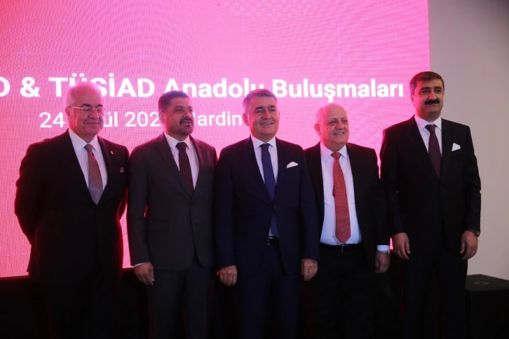 Mardin'de TÜSİAD ile TÜRKONFED'in "Anadolu Buluşmaları Toplantısı" yapıldı