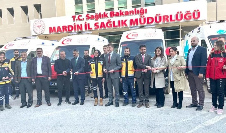 Mardin'e Donanımlı Ambulans