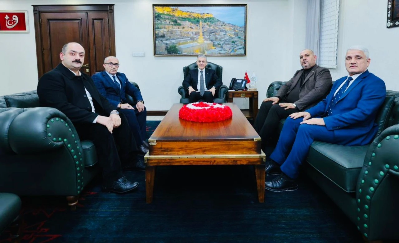 Mardin Engelliler Derneği, Vali Tuncay Akkoyun&rsquo;u Ziyaret etti