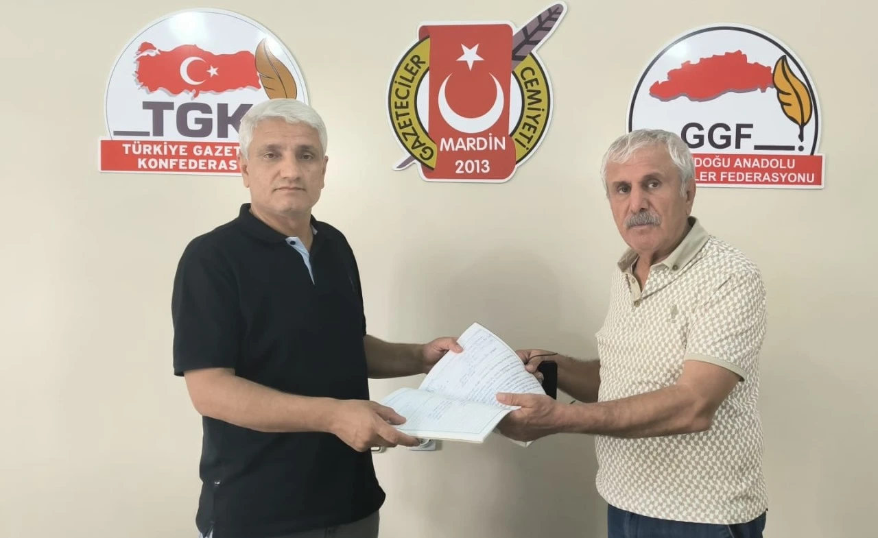 Mardin Gazeteciler Cemiyeti’nde Güven Tazelendi, Yeni İsimler Görevde