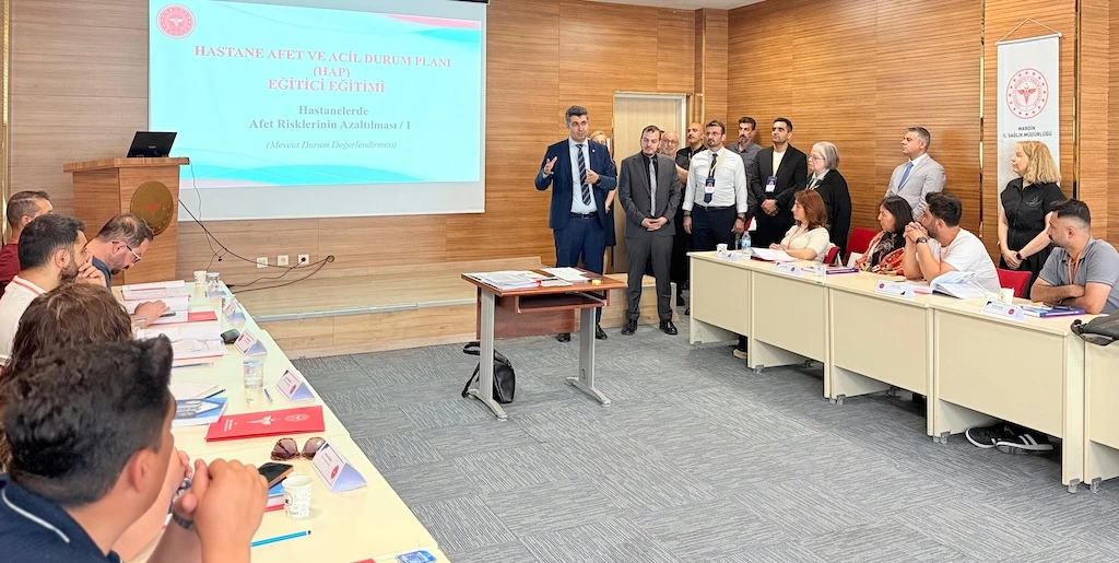 Mardin, Hastane Afet ve Acil Durum Eğitimine Ev Sahipliği Yapıyor
