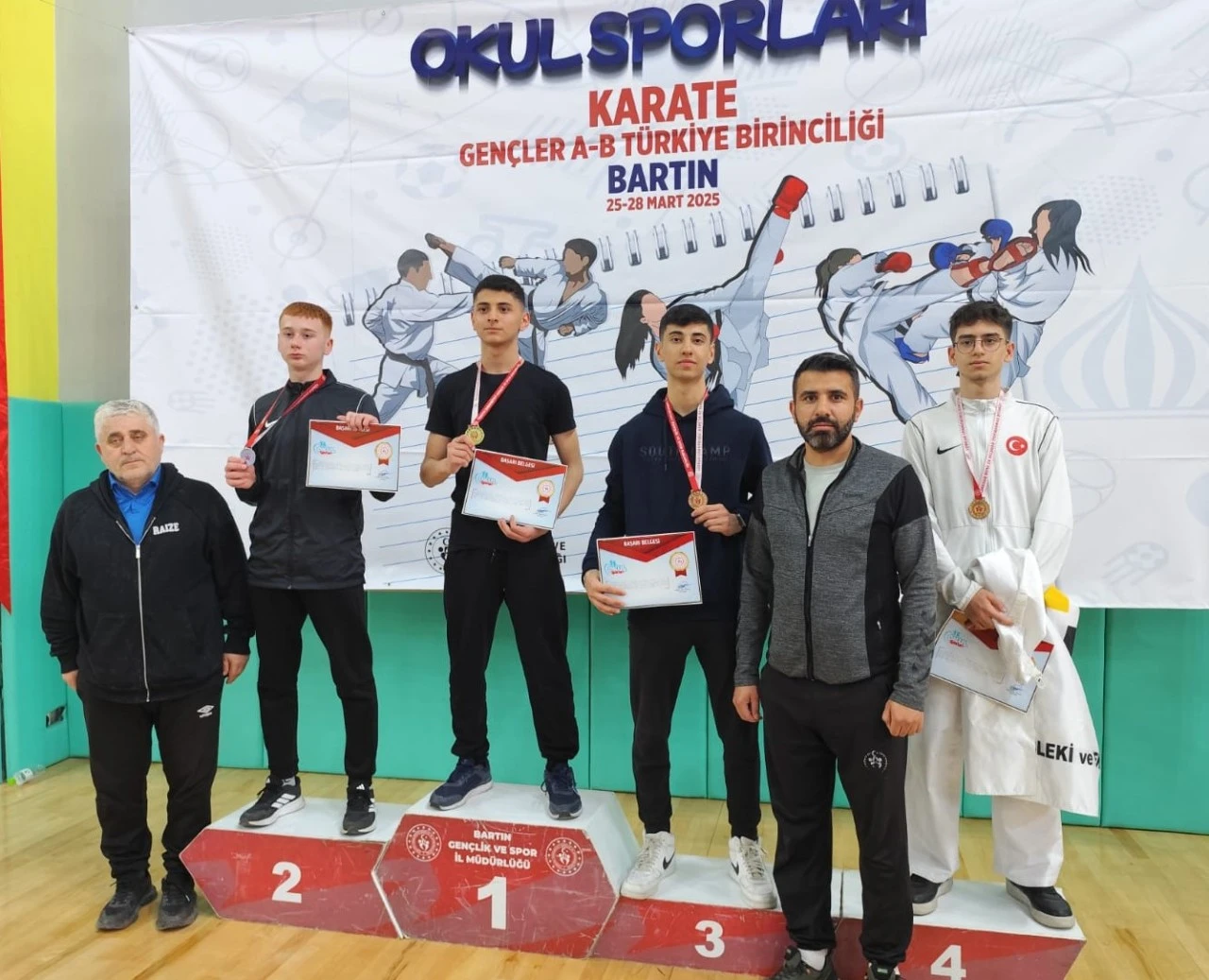 Mardin’li Genç Karateci Türkiye Üçüncüsü Oldu