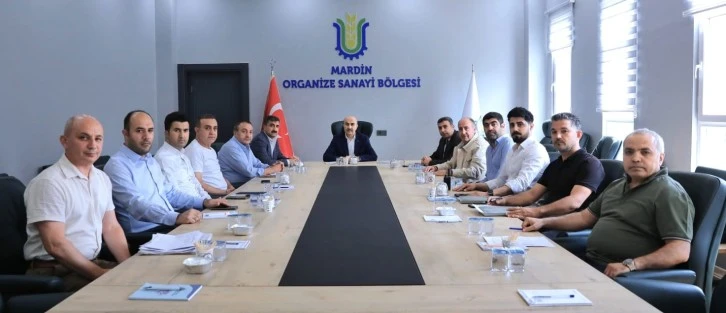 Mardin Organize Sanayi Yönetimi Toplandı