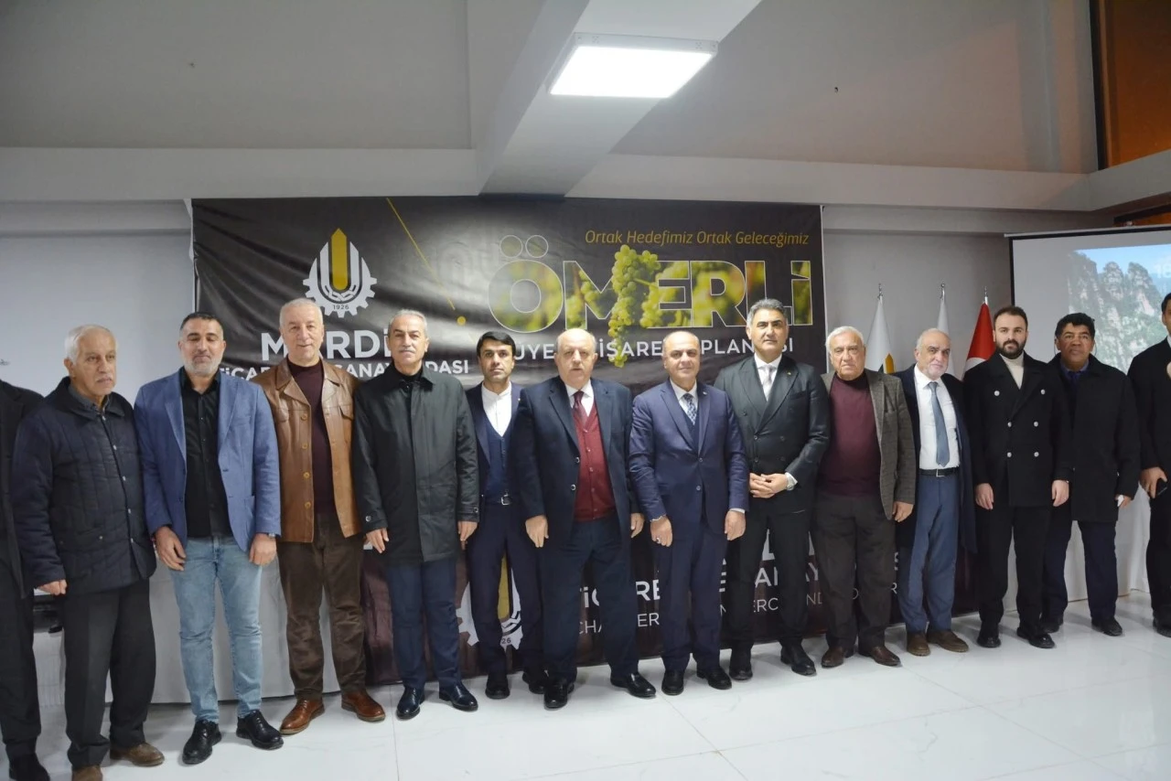 Mardin TSO&rsquo;nun &Uuml;ye İstişare Buluşmaları &Ouml;merli&rsquo;de S&uuml;rd&uuml;