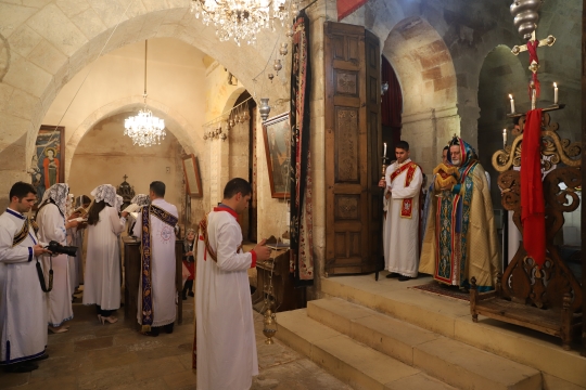 Mardin'de paskalya bayramı kutlandı