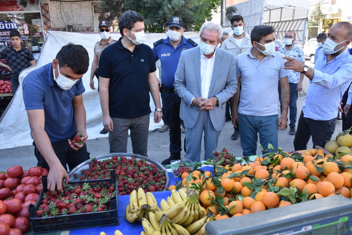 Mardin’de Pazar yerleri denetim altında  