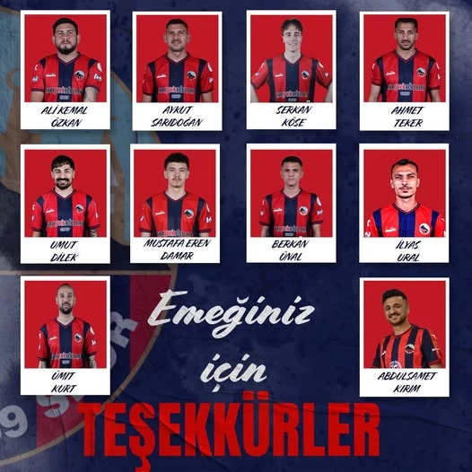 Mardinspor 10 Futolcu ile yollarını ayırdı