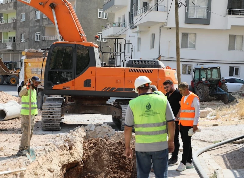 Mazıdağı&rsquo;nın Altyapısı Baştan Aşağı Yenileniyor