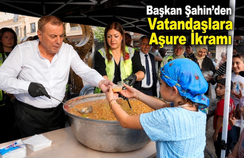 Midyat'ta Muharrem Bereketi: Başkan Şahin'den Vatandaşlara Aşure İkramı