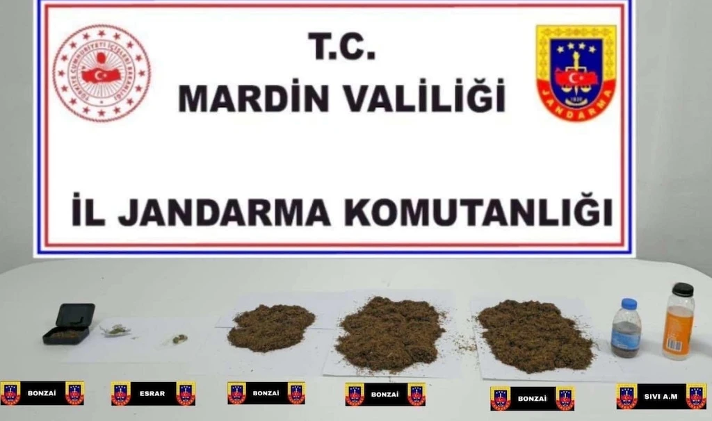 Midyat&rsquo;ta Uyuşturucu Operasyonu: 1 Ş&uuml;pheli Tutuklandı
