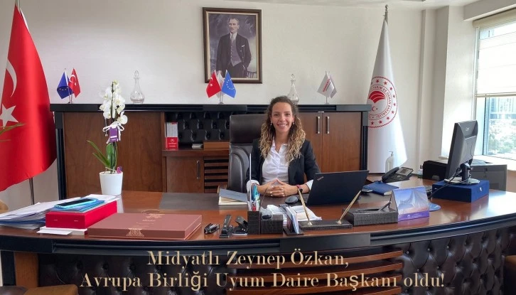 Midyatlı Zeynep Özkan’a önemli görev