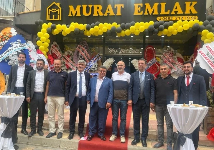 MURAT EMLAK YENİ OFİS BİNASINDA HİZMET VERMEYE BAŞLADI