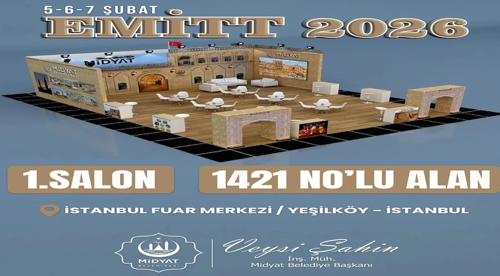 Dillerin ve Dinlerin Şehri Midyat, EMITT 2026&rsquo;da D&uuml;nya Sahnesine &Ccedil;ıkıyor