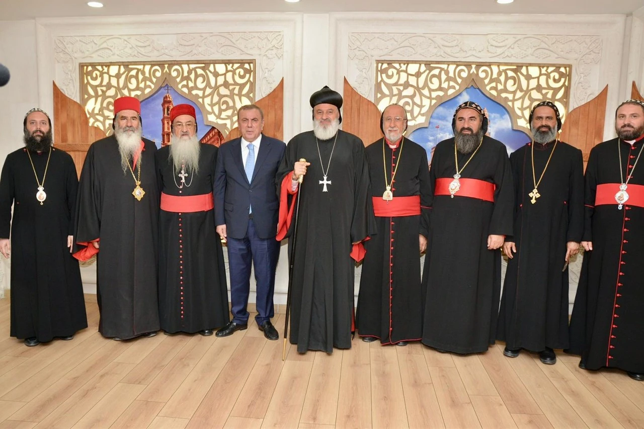 Patrik Moran Mor İgnatius ıı.Efrem Midyat'ta
