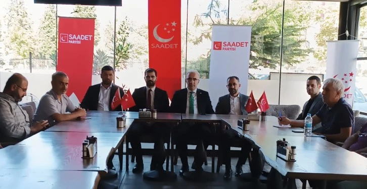 Saadet Partisi Bölgede Nabız Yokluyor