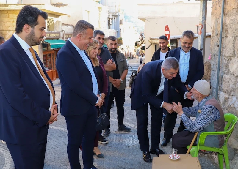 Savur&rsquo;da Tarihi &Ccedil;arşı Esnafıyla Buluşma