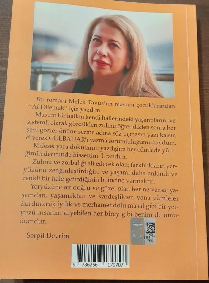 Serpil Devrim, Ezidi Bayramında Romanını imzalayacak